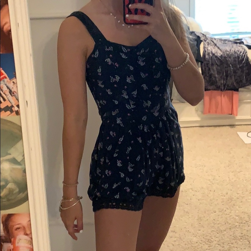 Flowery Romper